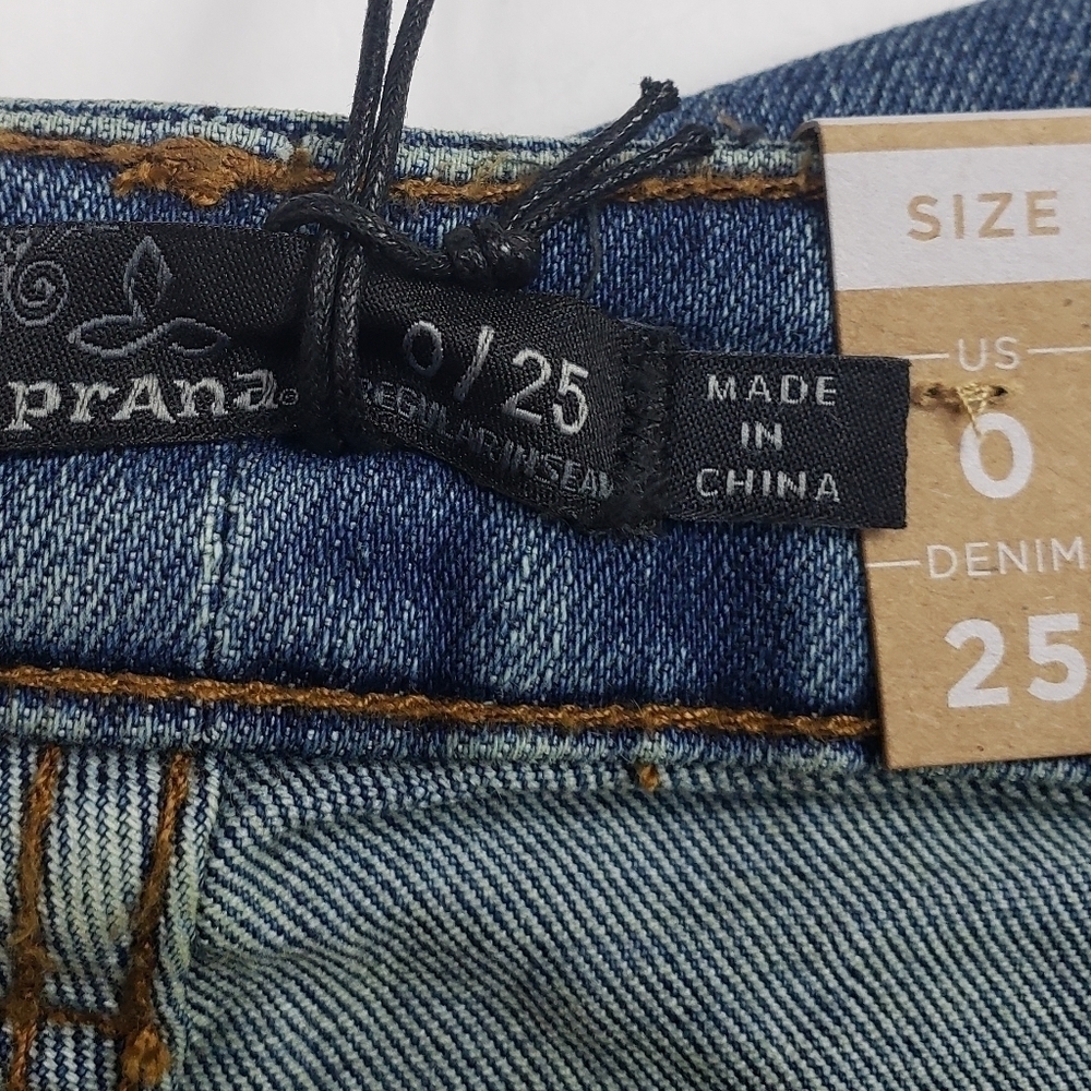 prAna Sienna Jeans True Blue Size 25 - Picture 13 of 14